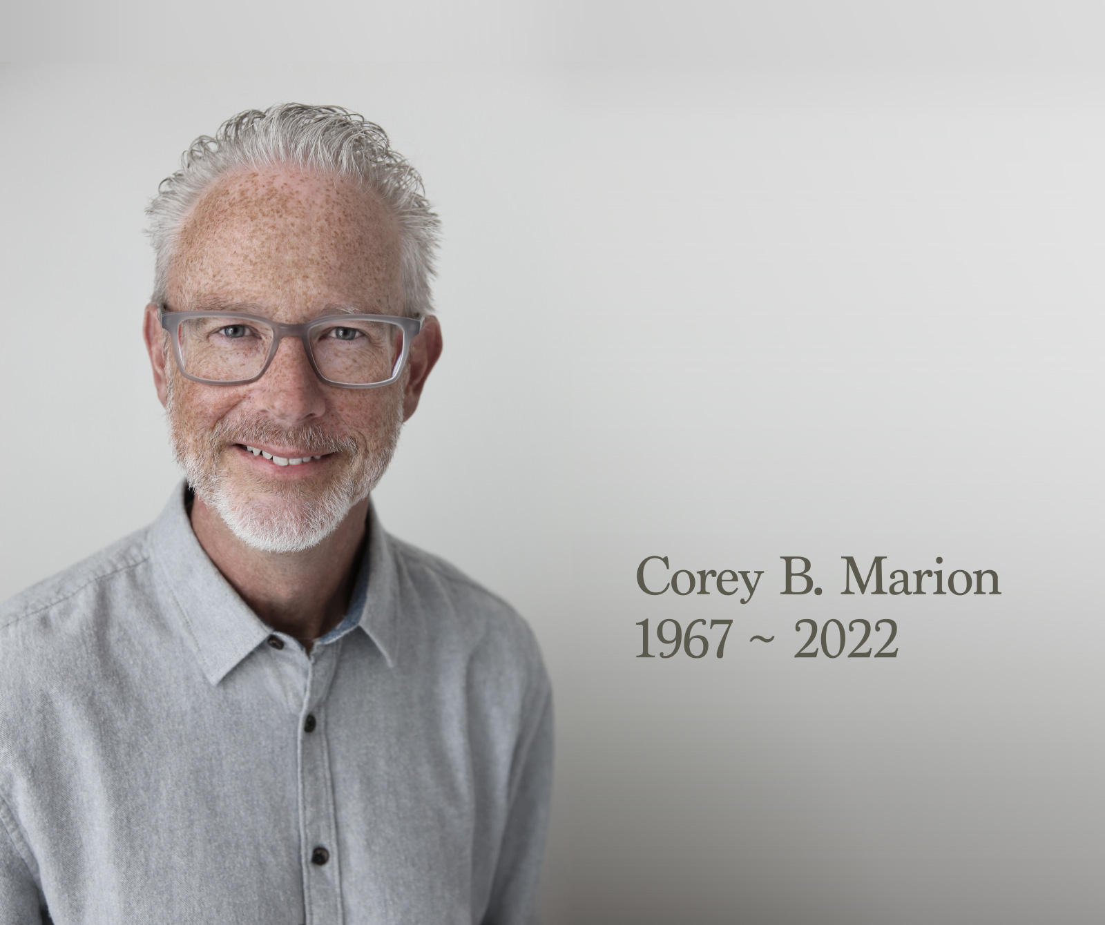 Corey B. Marion 1967 - 2022